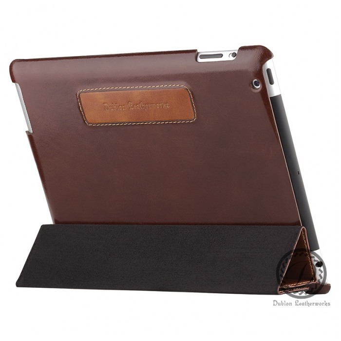 картинка Чехол Dublon Leatherworks Just Business Case Chestnut for iPad 4 (400128) от магазина КомпьютерЦентр