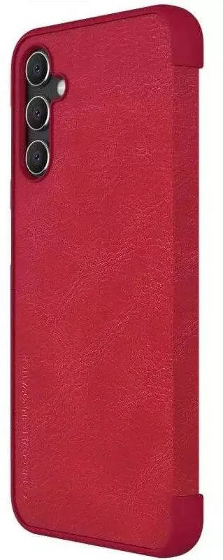 картинка Чехол-книжка Nillkin Qin из Premium экокожи для Samsung Galaxy A34, красный от магазина КомпьютерЦентр