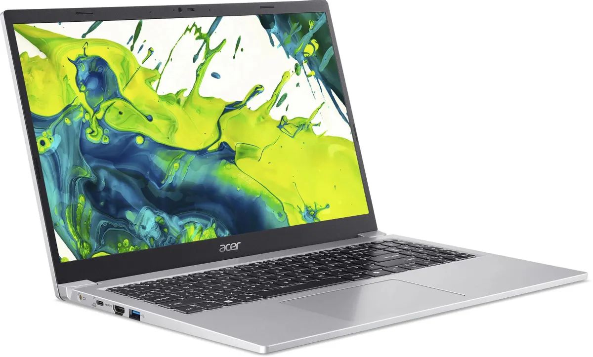 картинка Ноутбук Acer Lite 15 AL15-36P-C0Q5 (NX.DGJCD.001) 15.6 ''IPS FHD/  N150/  8Gb/  256Gb SSD/  UMA/  DOS/  Silver от магазина КомпьютерЦентр