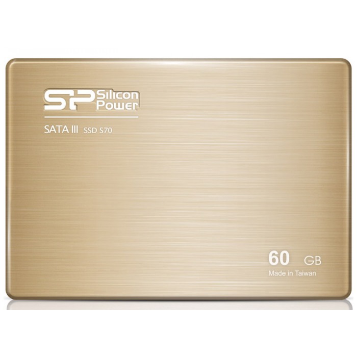 картинка SSD накопитель SiliconPower 60Gb 2.5″ Slim S70 SATAIII (SP060GBSS3S70S25) от магазина КомпьютерЦентр