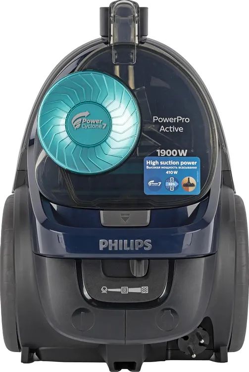 картинка Пылесос Philips FC9573/ 01, синий, 1900 Вт от магазина КомпьютерЦентр