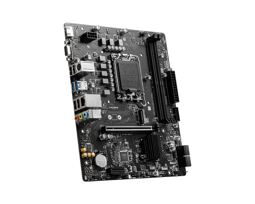картинка Материнская плата MSI Pro B760M-E DDR4 от магазина КомпьютерЦентр
