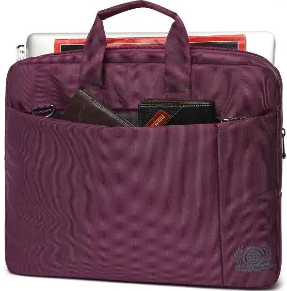 картинка Сумка для ноутбука Continent CC-215 PP Purple 15.6'' от магазина КомпьютерЦентр
