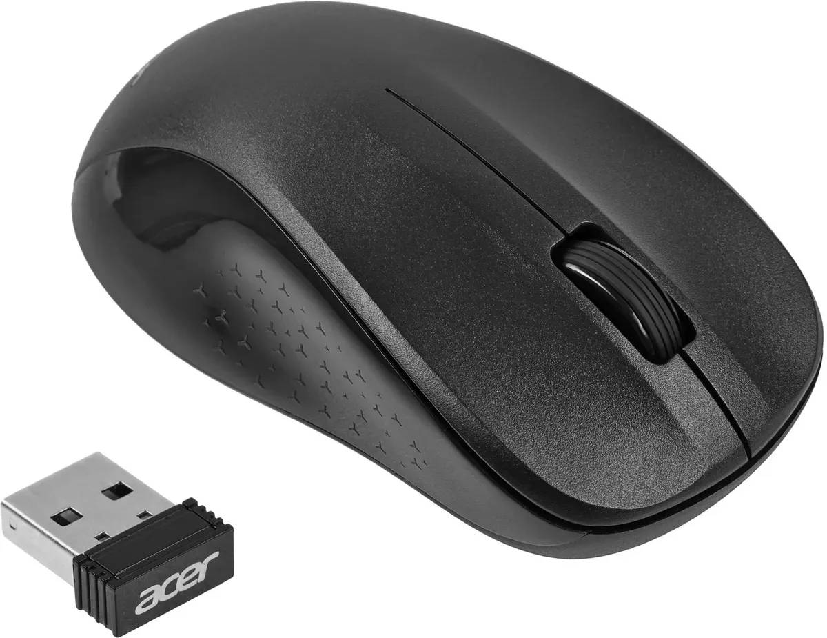 картинка Мышка Acer OMR302, беспроводная, черный (ZL.MCECC.01X) от магазина КомпьютерЦентр