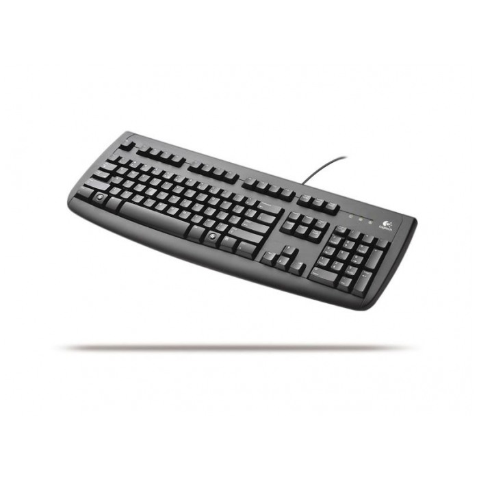 картинка Клавиатура Logitech Deluxe 250 Keyboard Black PS/2 (967642-0135) от магазина КомпьютерЦентр