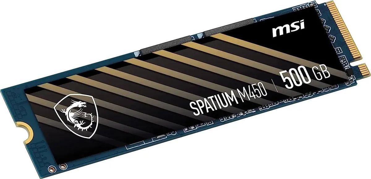 картинка SSD накопитель 500Gb MSI Spatium M450 PCie NVMe S78-440K220-P83 от магазина КомпьютерЦентр