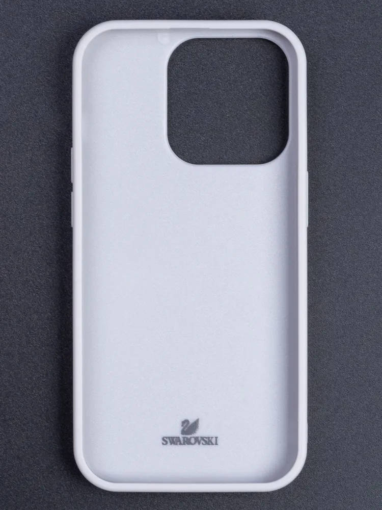 картинка Чехол Swarovski для iphone 14 Pro Серебро от магазина КомпьютерЦентр