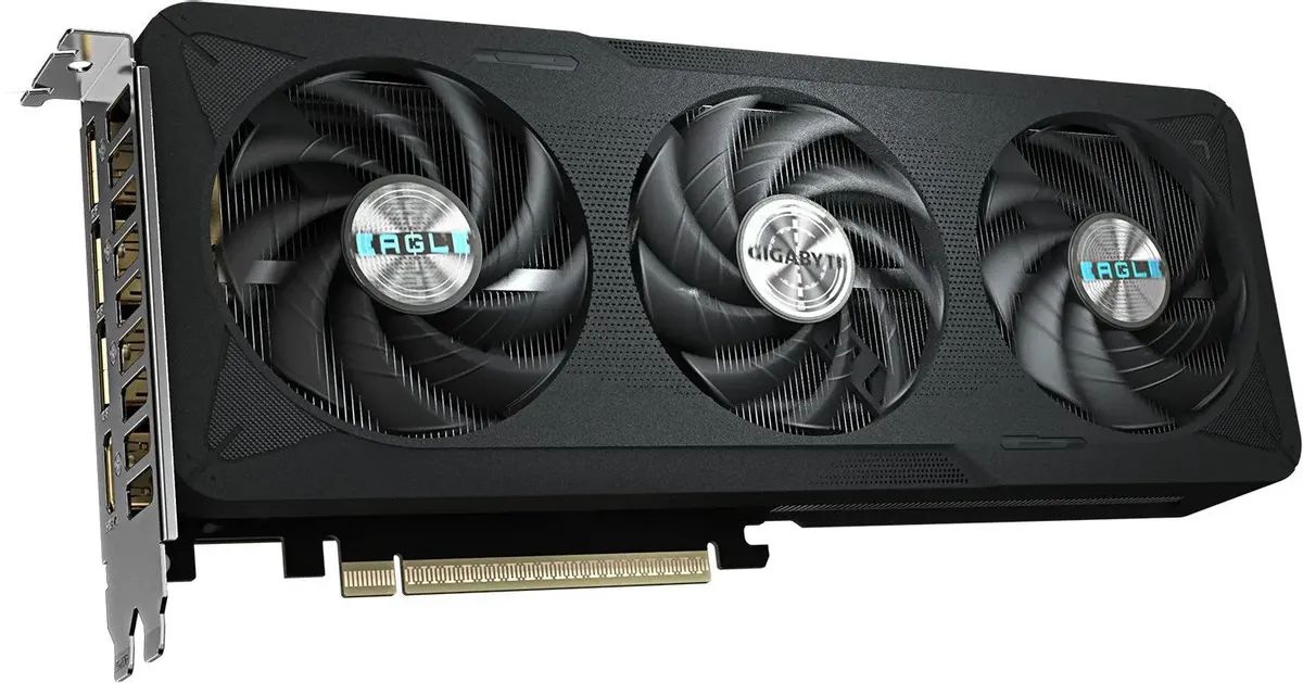 картинка Видеокарта 8Gb GDDR7 GeForce RTX 5060 Gigabyte EAGLE (GV-N5060EAGLEMAX OC-8GD) от магазина КомпьютерЦентр