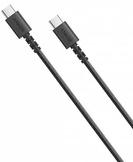 картинка Кабель Anker PowerLine Select+ Type-C - Type-C 0.9m Black (A8032) от магазина КомпьютерЦентр