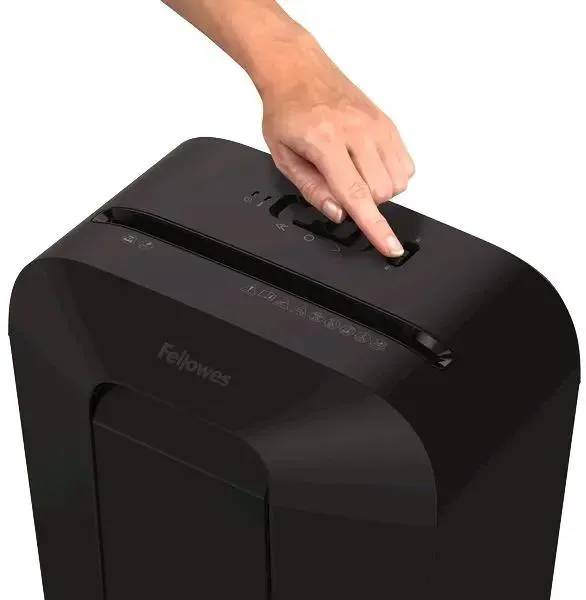картинка Шредер Fellowes PowerShred LX50, черный, FS-44060 от магазина КомпьютерЦентр