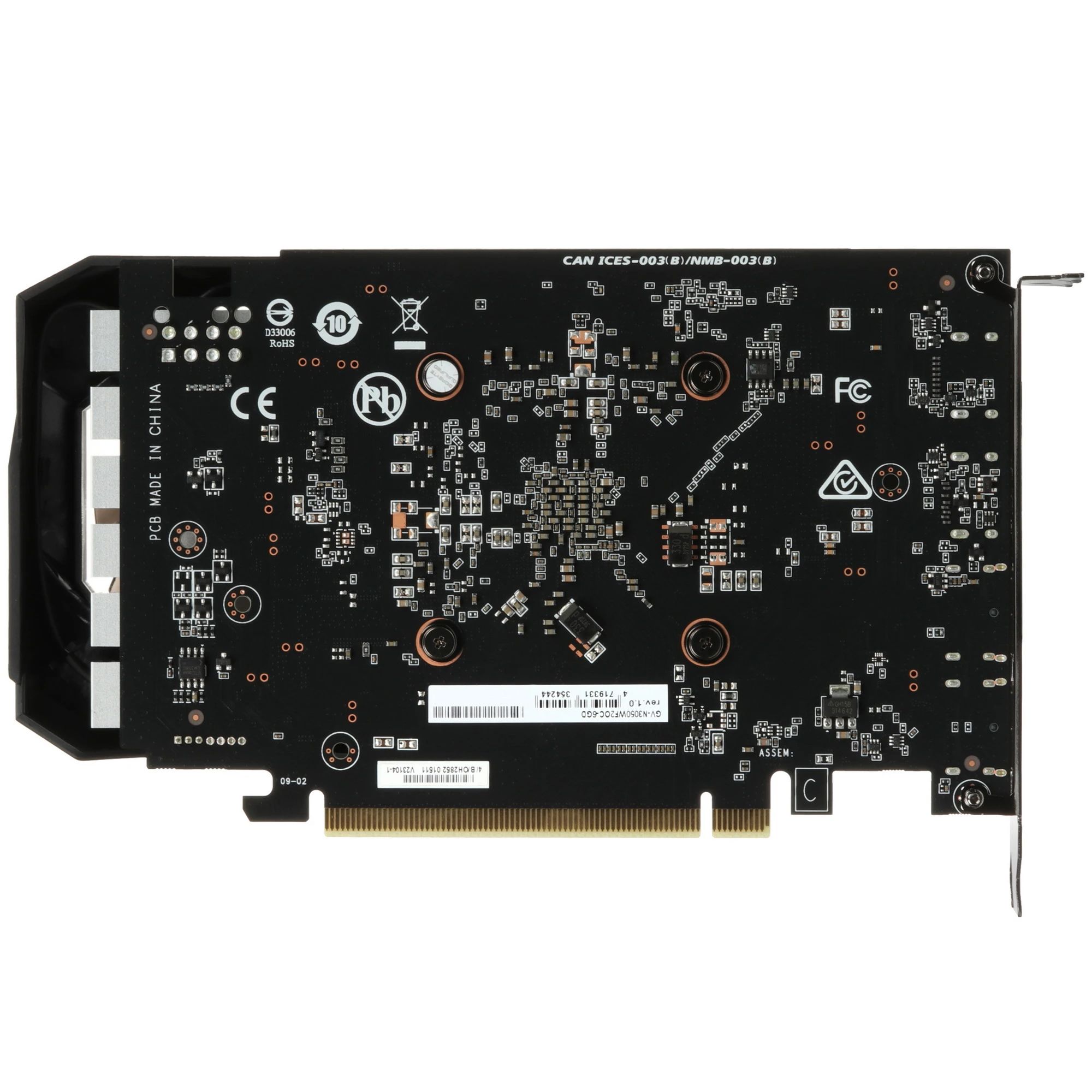 картинка Видеокарта 6Gb GDDR6 GeForce RTX 3050 Gigabyte Windforce OC PCI-E 4.0 96bit 1477/ 14000 2xHDMI/ 2xDP (GV-N3050WF2OC-6GD) от магазина КомпьютерЦентр