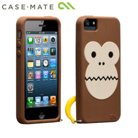 картинка Чехол Case Mate Creatures Monkey for iPhone 5 (CM022446) от магазина КомпьютерЦентр