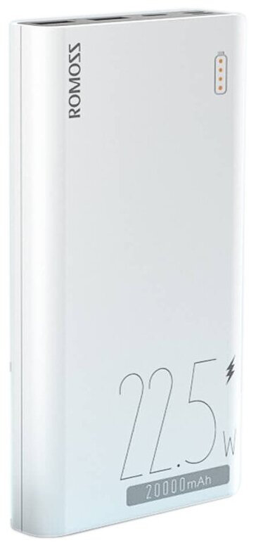 картинка Внешний аккумулятор Romoss Sense 6F 20000mAh White от магазина КомпьютерЦентр