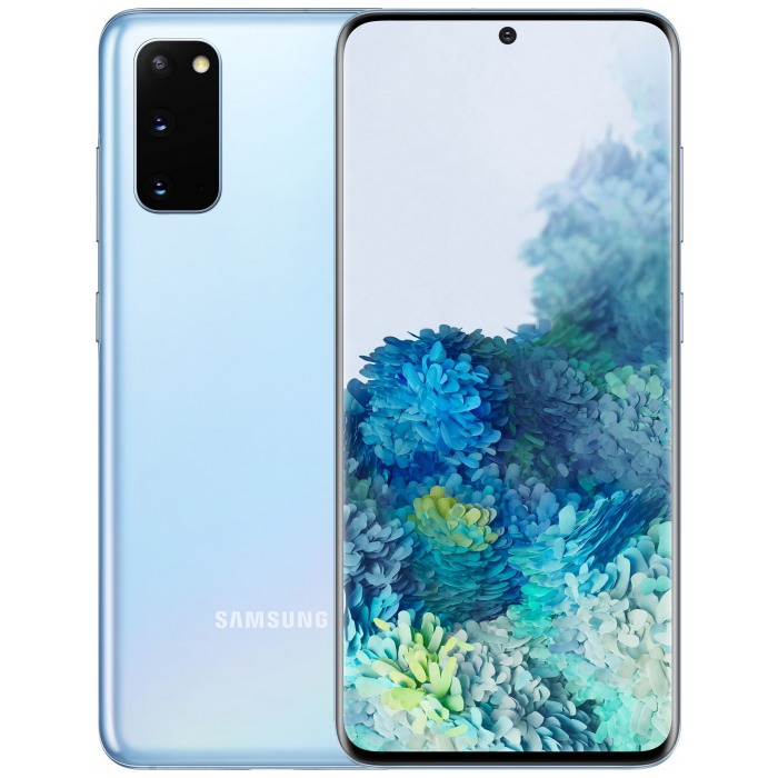 картинка Смартфон Samsung Galaxy S20 128GB Blue (SM-G980FLBDSER) от магазина КомпьютерЦентр