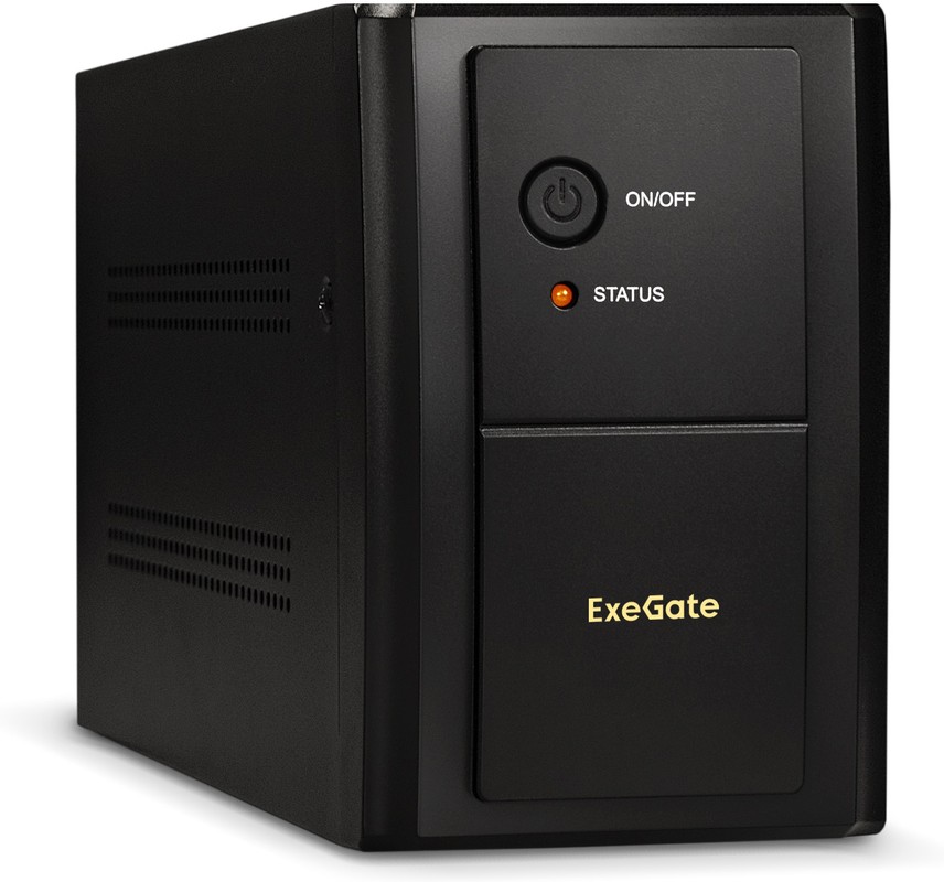 картинка ИБП ExeGate EP285483RUS SpecialPro UNB-1000.LED.AVR.EURO.RJ 1000VA/ 650W, LED, AVR, 4 евророзетки, RJ45/ 11, Black от магазина КомпьютерЦентр