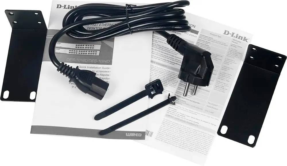 картинка Switch 24-port D-Link DES-1024D/ G1A 24x100Mb неуправляемый от магазина КомпьютерЦентр