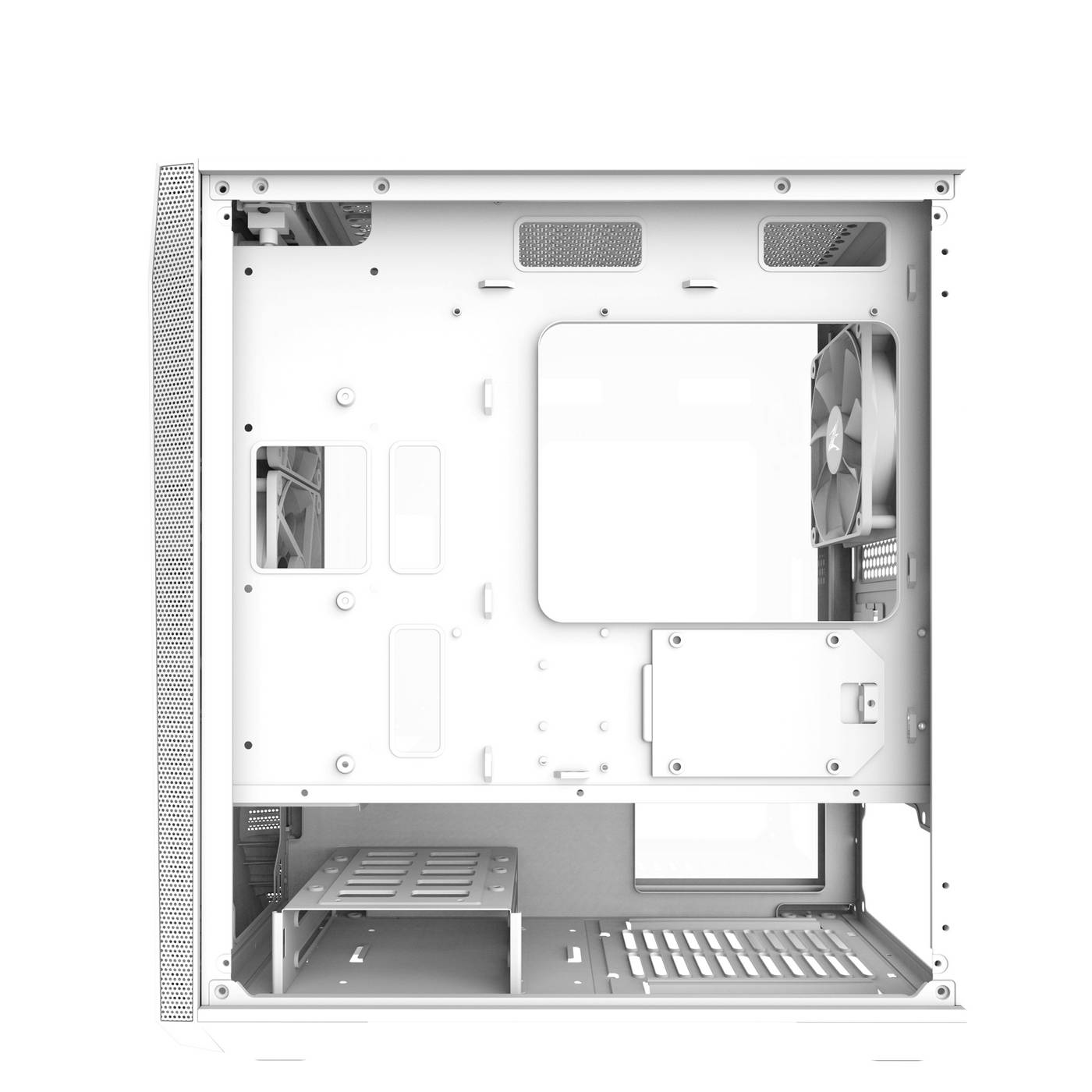 картинка Корпус MiniTower Zalman Z1 Iceberg white mATX, без БП от магазина КомпьютерЦентр