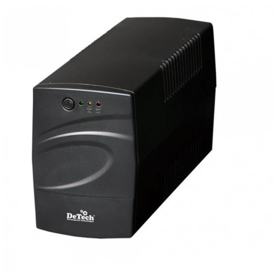 картинка ИБП DeTech E650VA (E650VA) от магазина КомпьютерЦентр
