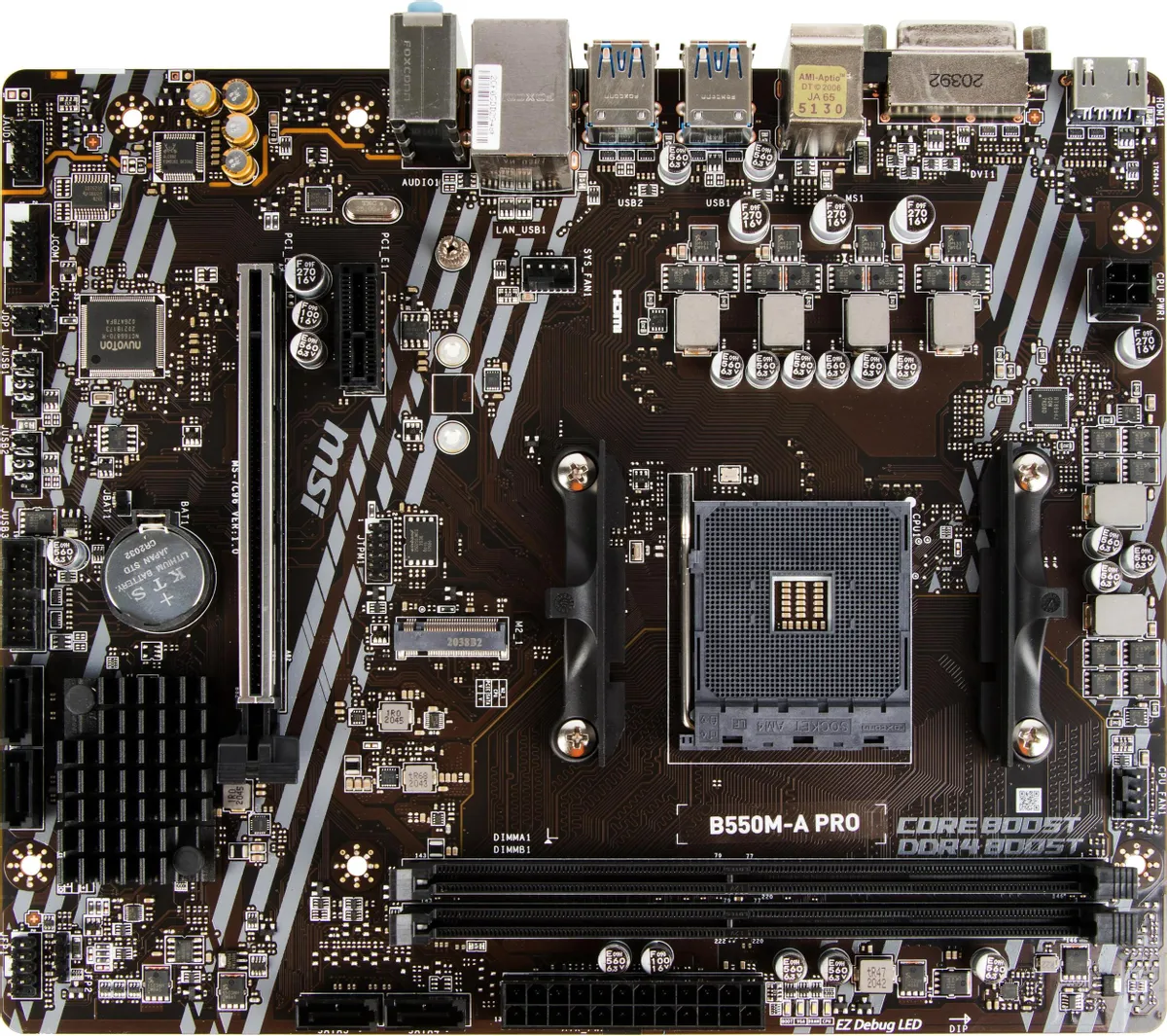 картинка Материнская плата MSI AM4 B550 B550M-A PRO 2xDDR4 mATX от магазина КомпьютерЦентр