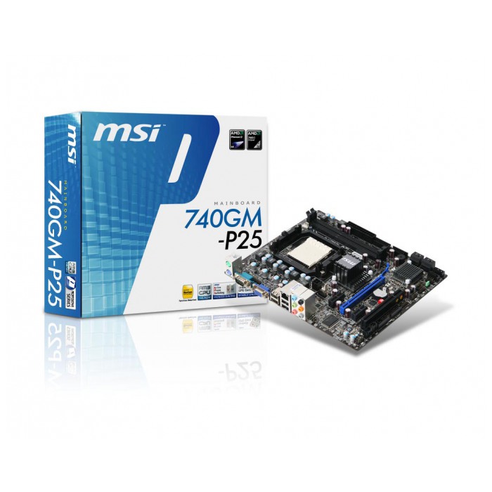 картинка Материнская плата MSI 740GM-P25 (740GM-P25) от магазина КомпьютерЦентр