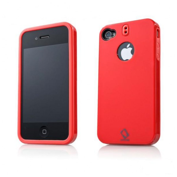 картинка Чехол Capdase Polimor Protective Case Red/ Red for iPhone 4 (PMIH4-5199) от магазина КомпьютерЦентр