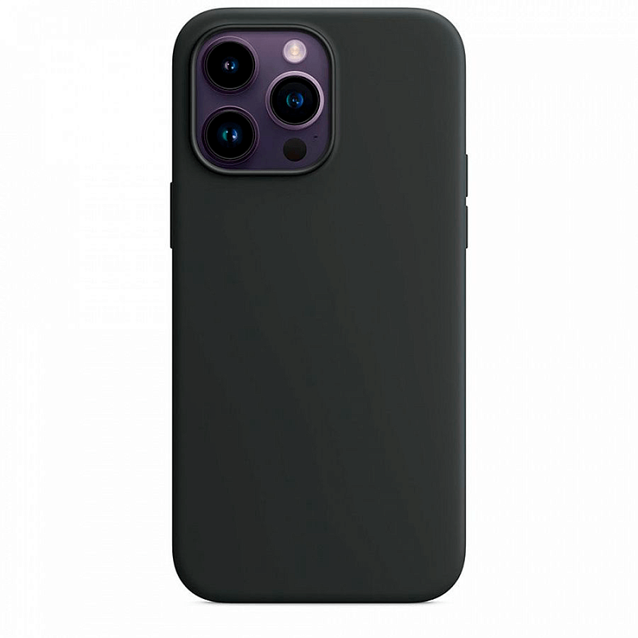 картинка Чехол-накладка Apple Silicone Case for iPhone 14 Pro Midnight от магазина КомпьютерЦентр