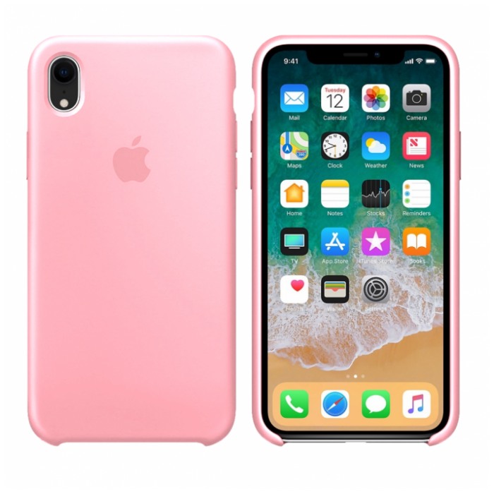 картинка Чехол Apple Silicone Case for iPhone XR Light Pink от магазина КомпьютерЦентр