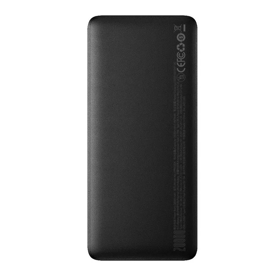 картинка Внешний аккумулятор Baseus Bipow Digital Display Fast Charge 20000mAh 25W Black (cable Type-C to Type-C) от магазина КомпьютерЦентр