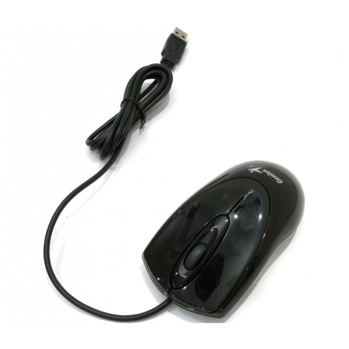 картинка Мышка Genius NetScroll 220 Black USB (31010066101) от магазина КомпьютерЦентр