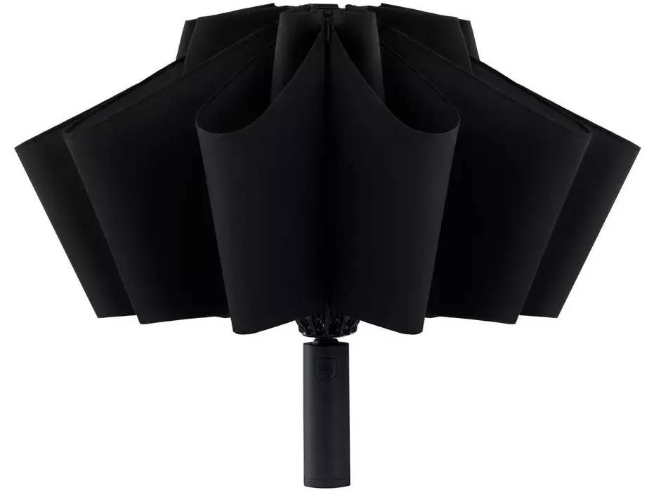 картинка Зонт автоматический Xiaomi 90 Points Automatic Umbrella with LED Flashlight Black от магазина КомпьютерЦентр