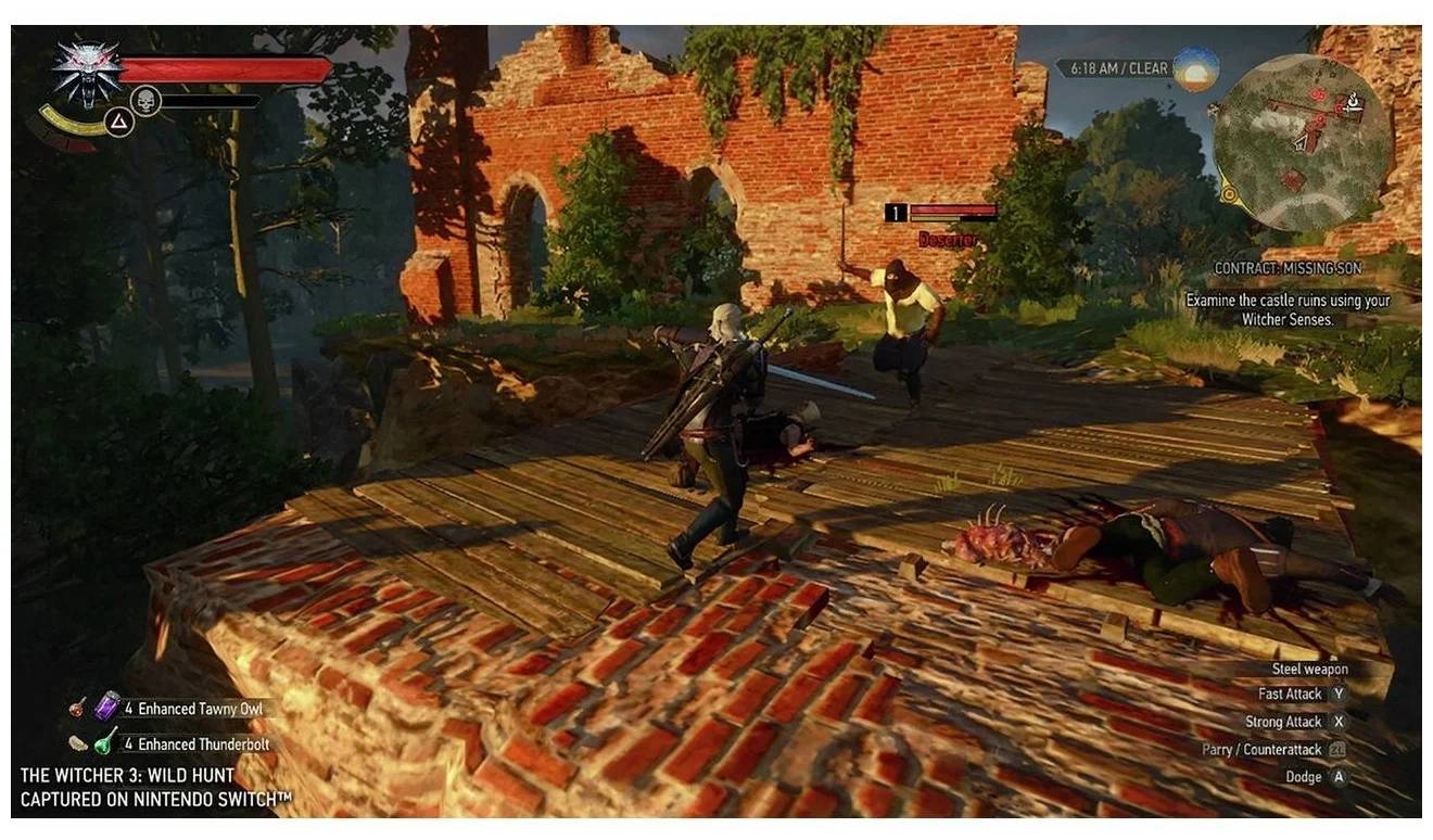 картинка Игра Witcher 3: Wild Hunt (Ведьмак 3: Дикая Охота) (Nintendo Switch, русская версия) от магазина КомпьютерЦентр