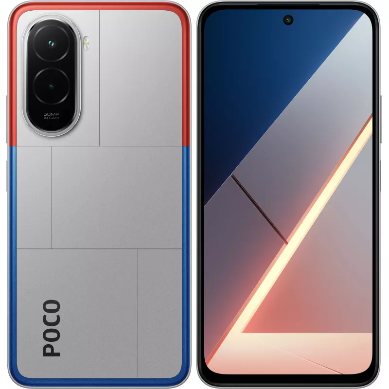 картинка Смартфон Xiaomi Poco M7 Silver 6.9'' / 8Gb / 256Gb от магазина КомпьютерЦентр