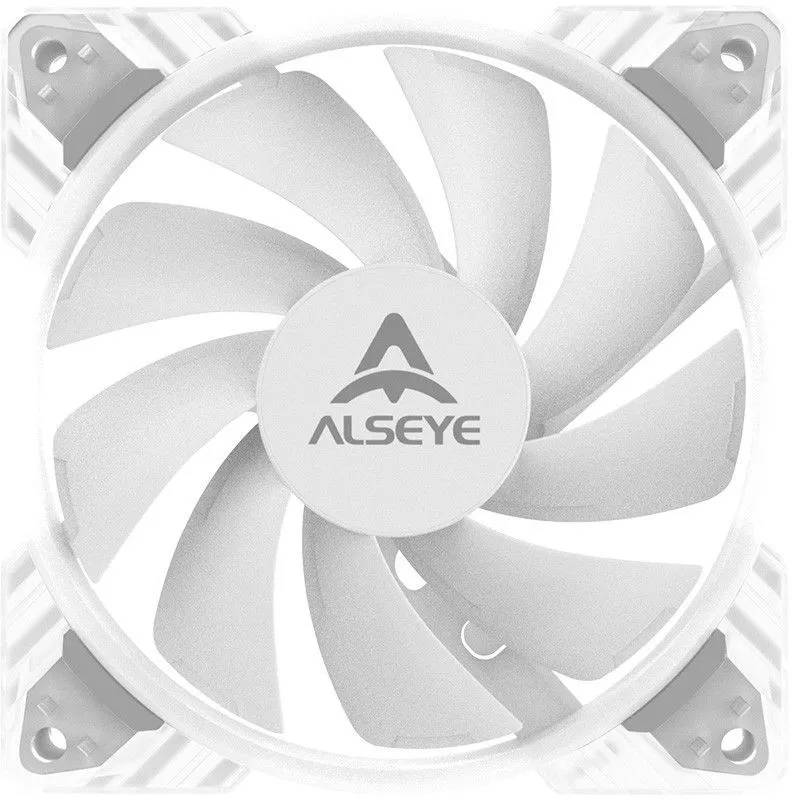 картинка Вентилятор Alseye N12-W FAN 120mm, WHITE, RTL в корпус от магазина КомпьютерЦентр