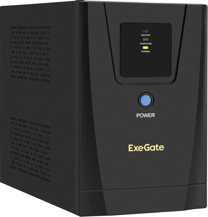 картинка ИБП ExeGate EX292797RUS SpecialPro UNB-1500.LED.AVR.2SH.3C13 1500VA/ 950W, LED, AVR, 2*Schuko+3*C13, съемн.кабель, металлический корпус, Black от магазина КомпьютерЦентр