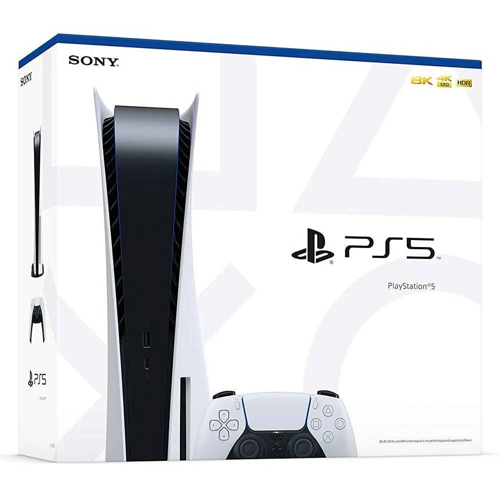 картинка Приставка игровая Sony PlayStation 5 Blue-Ray 825Gb White (CFI-1218A) (Korea) от магазина КомпьютерЦентр
