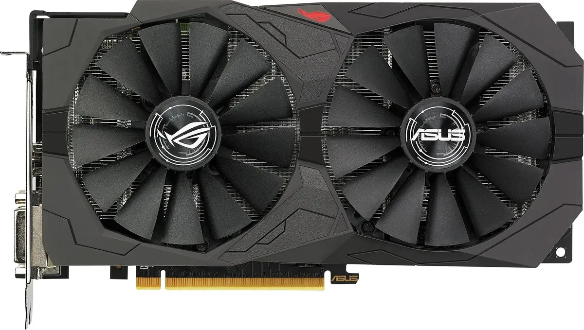 картинка Видеокарта 4Gb DDR5 AMD Radeon RX 560 Asus ROG Strix Gaming V2 (ROG-STRIX-RX560-4G-V2-GAMING) от магазина КомпьютерЦентр