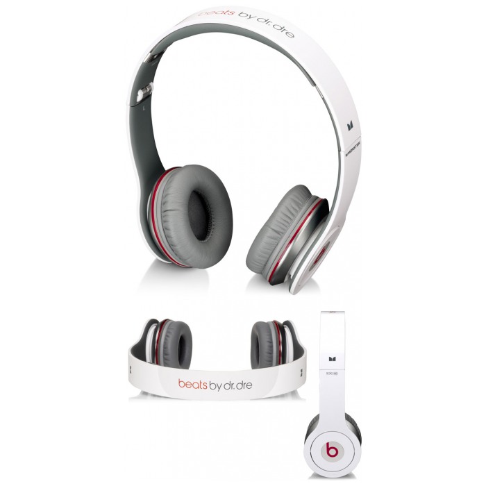 картинка Гарнитура Monster Beats by Dr. Dre Solo High Definition whith ControlTalk White от магазина КомпьютерЦентр