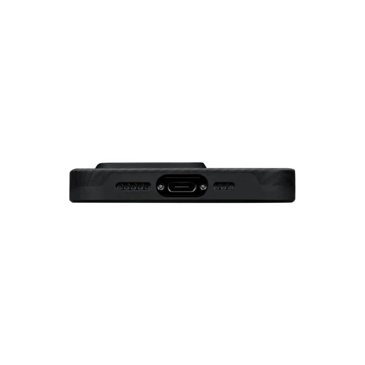 картинка Усиленный чехол PITAKA MagEZ Pro 4 для iPhone 15 Pro 6.1'', черный/ серый (Black/ Grey Twill) 1500D от магазина КомпьютерЦентр