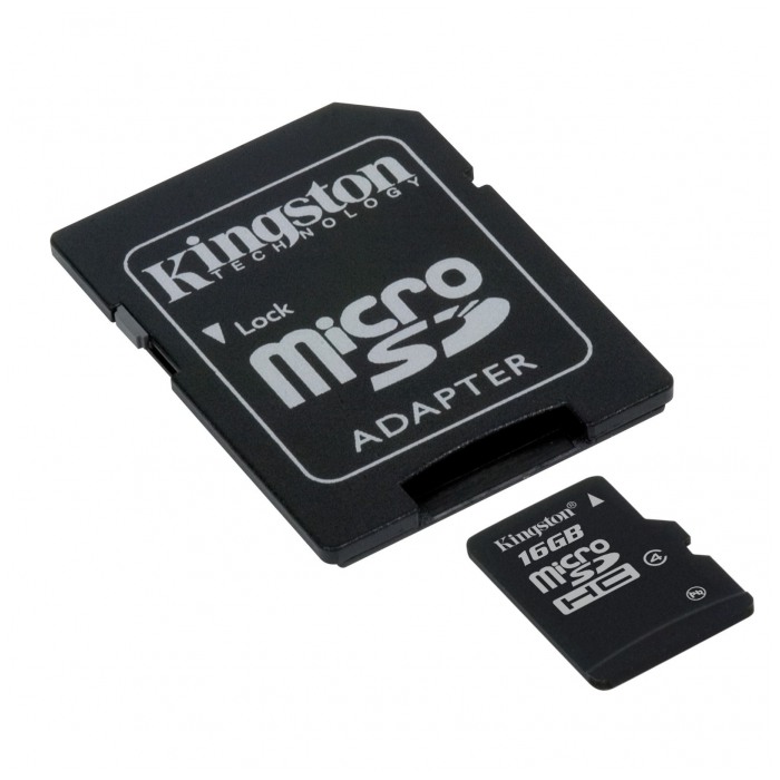 картинка Карта памяти Kingston 16Gb microSDHC Class4 (SDC4/16GB) от магазина КомпьютерЦентр