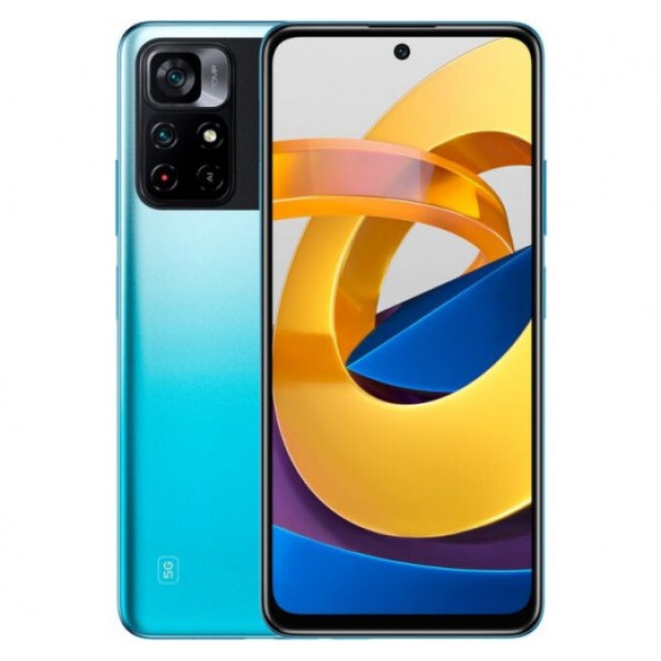 картинка Смартфон Xiaomi Poco M4 Pro 5G Blue 6.6'' 4Gb / 64Gb от магазина КомпьютерЦентр