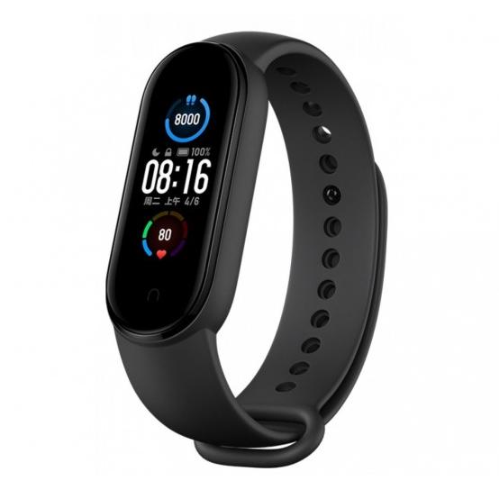 картинка Умный браслет Xiaomi Mi Band 5 Black (BHR4236CN) от магазина КомпьютерЦентр