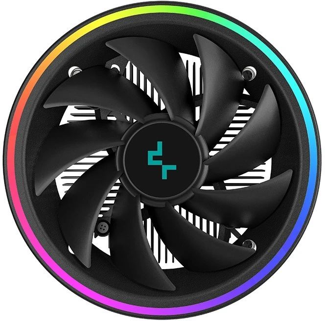 картинка Вентилятор CPU Deepcool UL551 черный, (только сокет 1700), 136 мм, алюминий, 1800 об/ мин, 26.8 дБ, 4 pin, 95 Вт, 71 мм (R-UL551-BKAMAB-G-17) от магазина КомпьютерЦентр