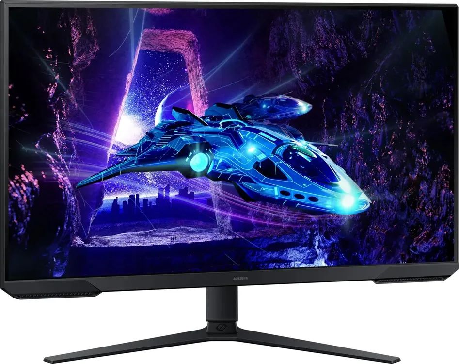 картинка Монитор 32'' Samsung Odyssey G3 S32DG300EI VA 1920x1080, 180 Гц, 1 мс, 16:9, 250 кдм, 1xHDMI, 1xDP, 1x3.5mm, черный (LS32DG300EIXCI) от магазина КомпьютерЦентр