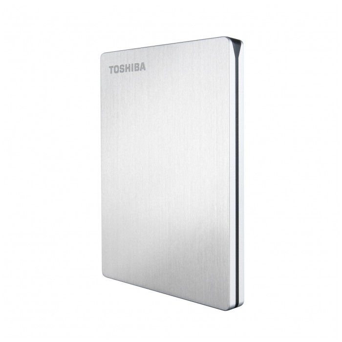 картинка Жесткий диск внешний Toshiba 500Gb 2.5″ Canvio Slim USB3.0 Silver (HDTD205ES3DA) от магазина КомпьютерЦентр