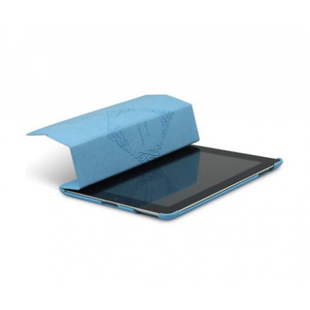 картинка Чехол Zenus Prestige Smart Folio Cover Series Blue for new iPad от магазина КомпьютерЦентр