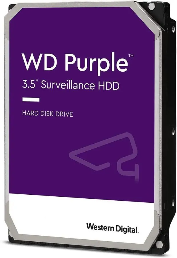 картинка HDD 4.0Tb WesternDidital 3.5'' SATAIII 5400rpm; 256 Mb cache; Purple WD43PURZ от магазина КомпьютерЦентр