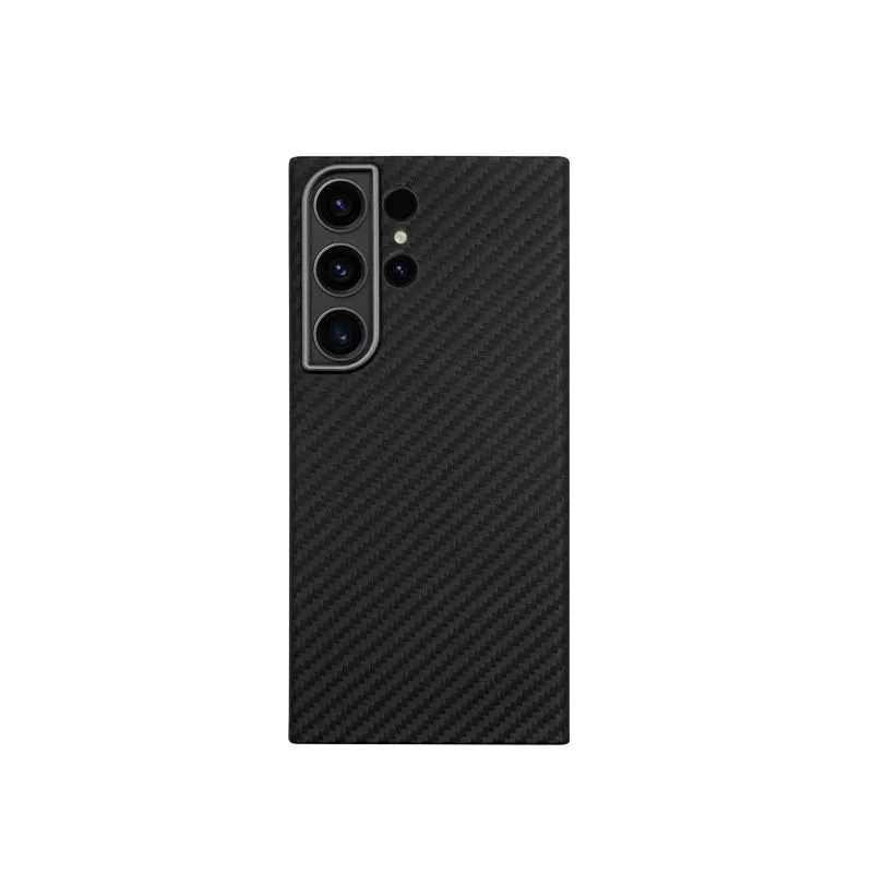 картинка Чехол-накладка K-DOO Kevlar case black для Samsung Galaxy S24 Ultra от магазина КомпьютерЦентр