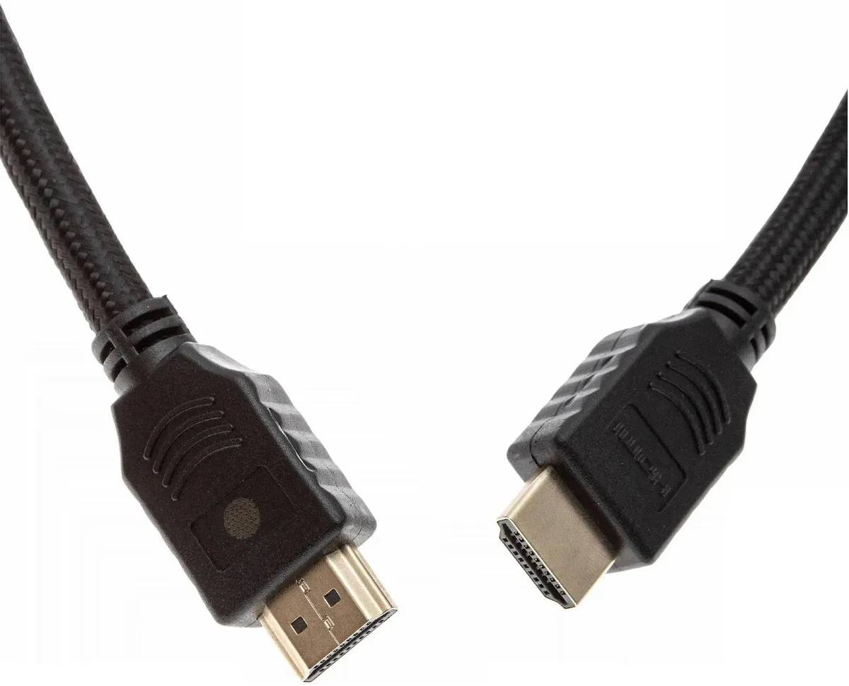 картинка Кабель HDMI (m)/ HDMI (m) Cactus 5м. (CS-HDMI.2-5) черный от магазина КомпьютерЦентр