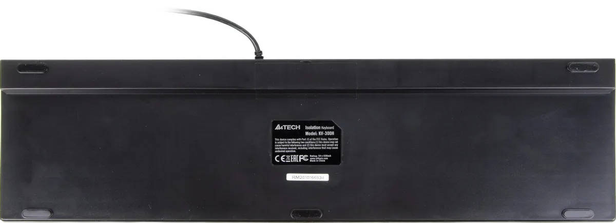 картинка Клавиатура A4Tech KV-300H серый/ черный, slim от магазина КомпьютерЦентр
