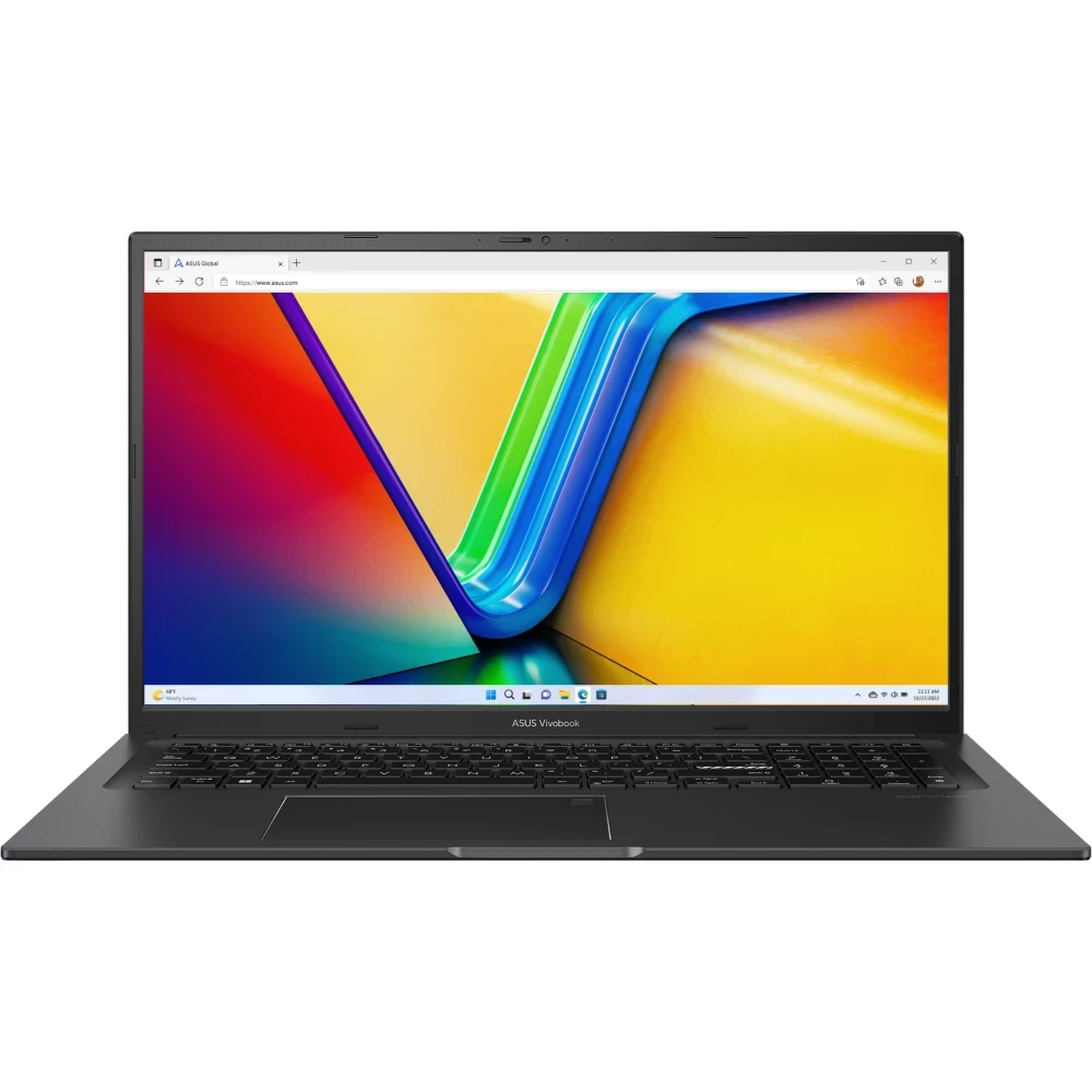 картинка Ноутбук ASUS VivoBook 17X M3704YA-AU223 17.3'' FHD IPS /  Ryzen 5 7430U/  16Gb/  512Gb SSD/  AMD Radeon/  DOS/  FingerPrint/  Backlit от магазина КомпьютерЦентр